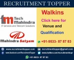 Tech Mahindra Walkins for Freshers and Experienced at Hyderabad