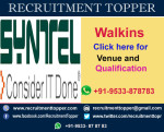 Syntel walkins for Freshers at Mumbai