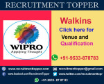 Wipro Walkins for Freshers at Pune