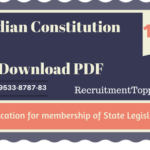 Qualification for membership of State Legislature | Indian constitution Download PDF