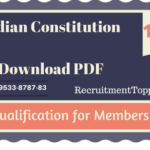 Disqualification for Membership | Indian Constitution Download PDF